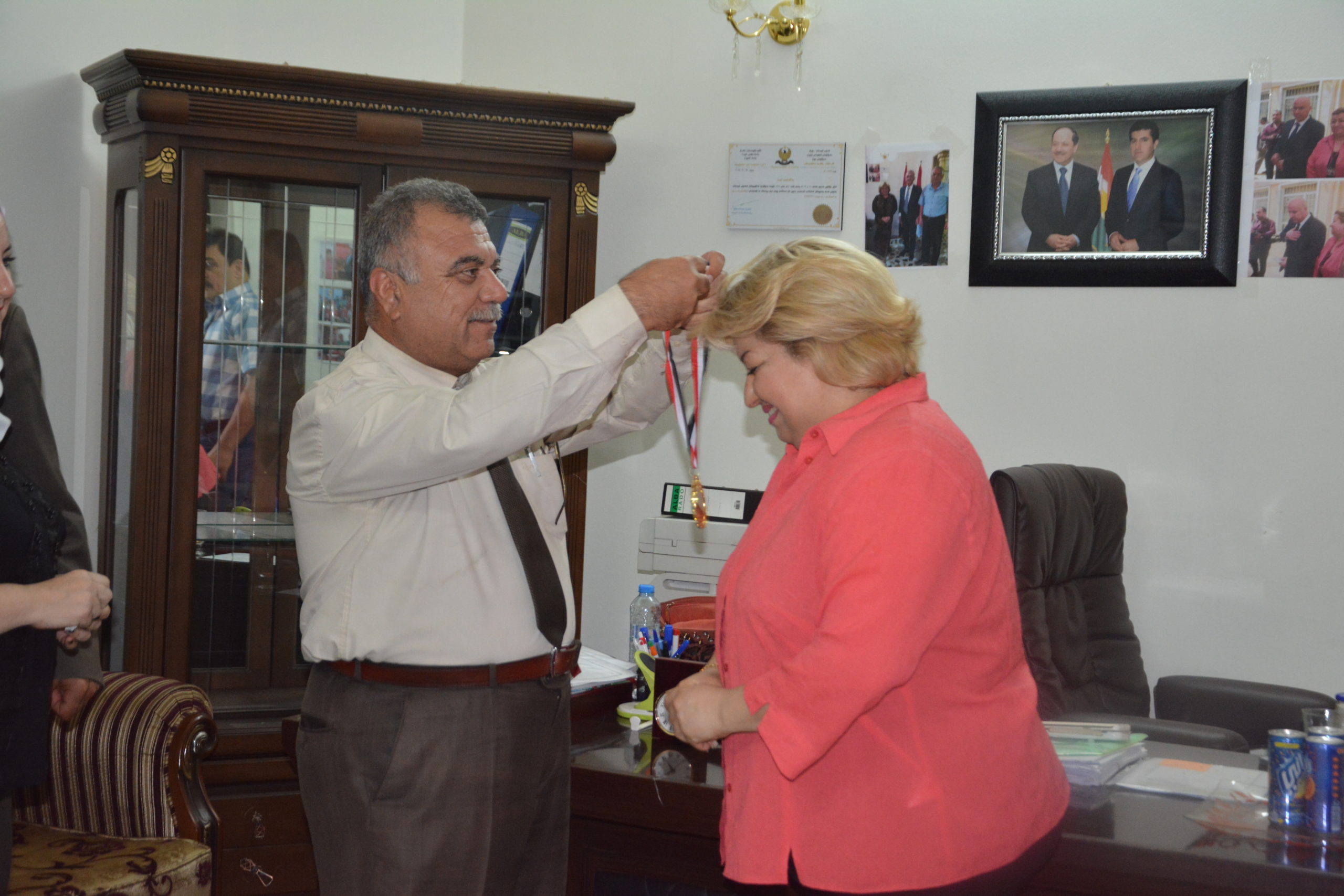 تكريم من المجلس العالمي للسلام