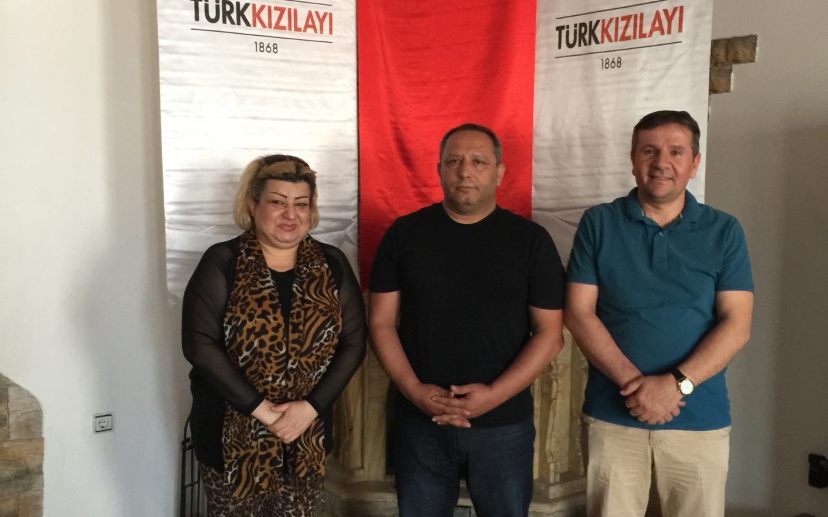 زيارة وفد المنظمة الى الهلال الاحمر التركي